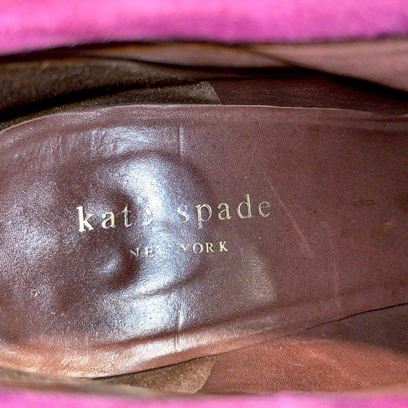 Kate Spade Purple Suede Booties - Picture 6 of 6